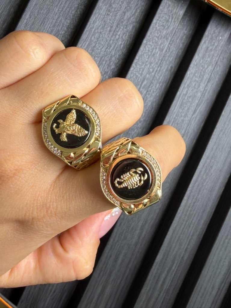 Anillo Caballero Oro 10K